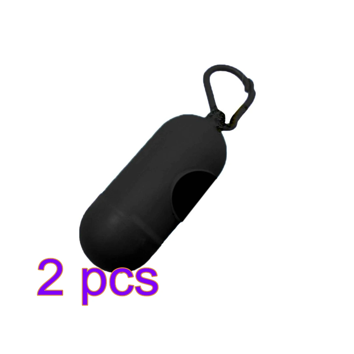 2pcs black 1/2/4 шт. Пластик небольшой Портативный детские сумки для подгузников мешки для мусора мусорный мешок для мусора съемный ящик подгузник сумка - Цвет: 2pcs black