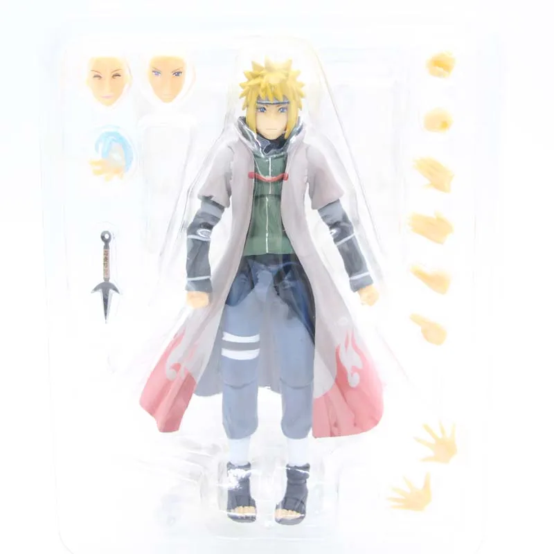 SHF 15 см Наруто Саске Namikaze Минато Фигурки игрушки|figure toy|action figure toysminato action |