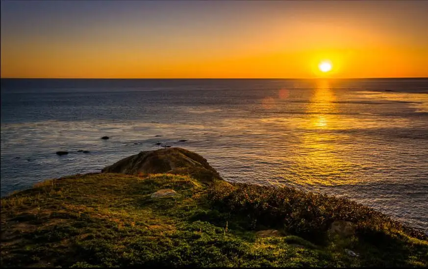 3D-обои на заказ фотообои с изображением восхода море живопись для гостиной