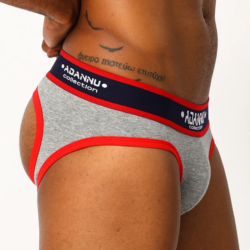 Мужские хлопковые трусы джоки сексуальные 5 цветов AD146| |