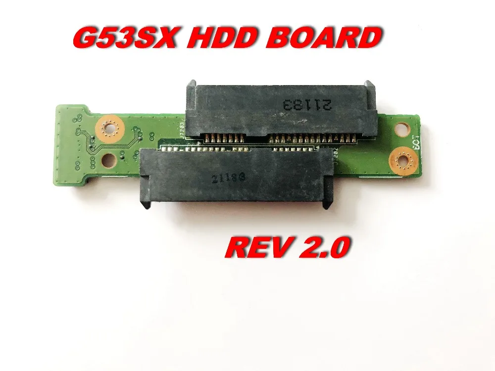 

Original For ASUS G53SX HARD DRIVE HDD BOARD G53SX_HDD REV 2.0 Free Shipping Connectors