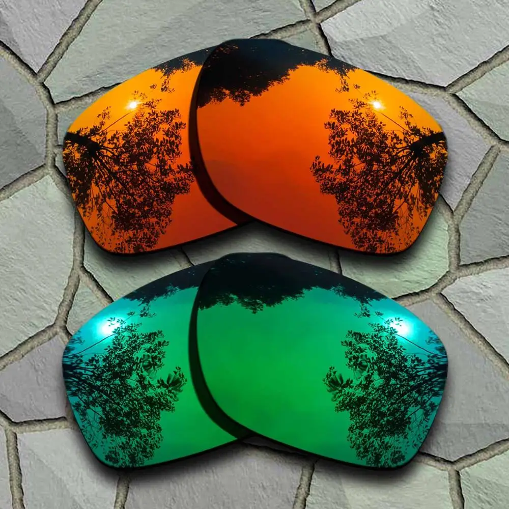 Red-Jade Green Солнцезащитные очки поляризованные Сменные линзы для солнцезащитных очков - Цвет линз: Red-Jade Green