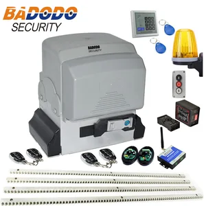 1000 Вт 2500 кг автоматический GSM раздвижные ворота Открыватель мотора комплект 6 м 7 м стеллажи оборудование с брелоками для раздвижных ворот до 2500 кг