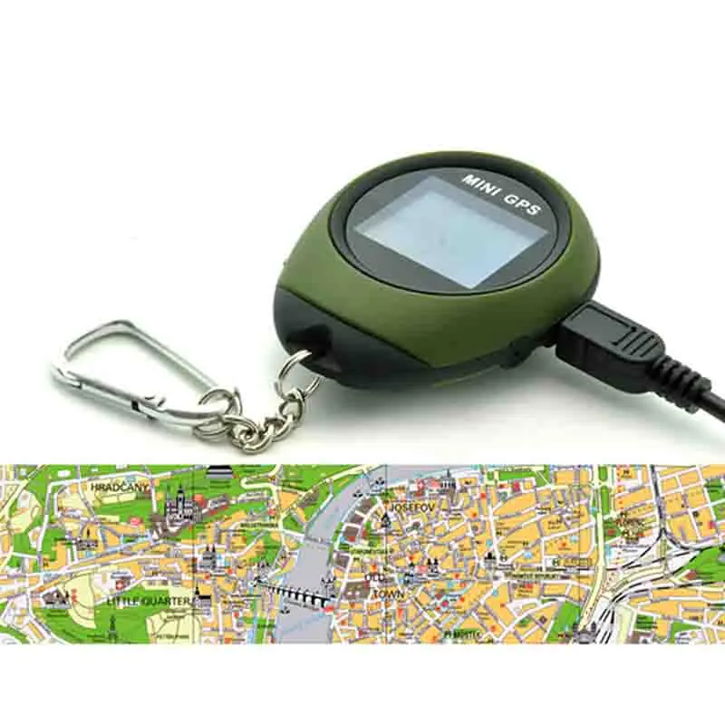 PG03 Ручной мини GPS трекер для кошелька навигатора USB зарядка спорта на открытом