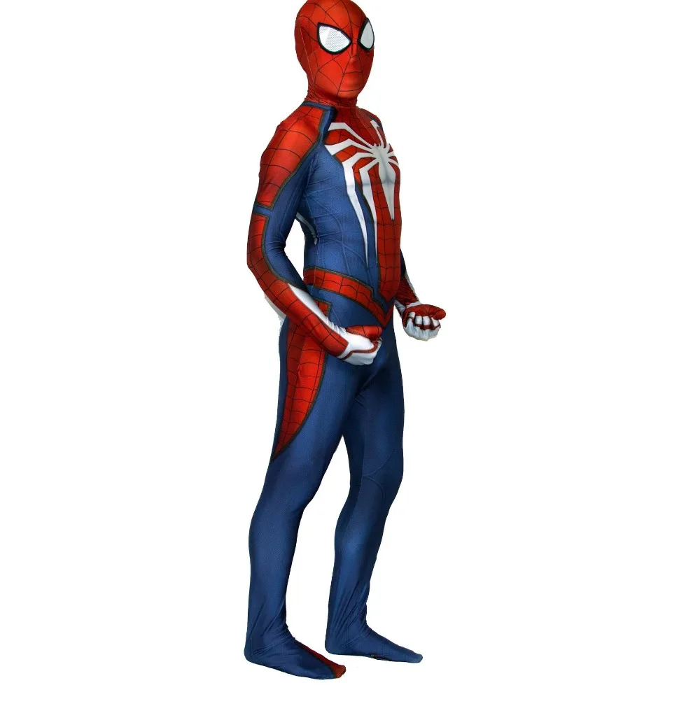 Взрослые Дети Мальчики Insomniac игры человек паук костюм зентай для косплея Человек