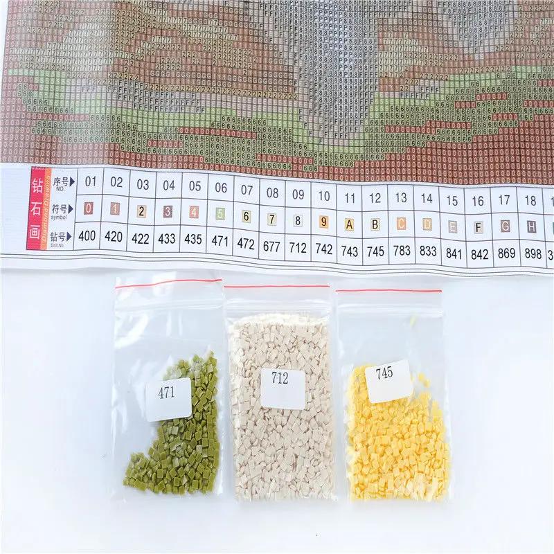 Вышивка алмазная вышивка Красный мак 5D живопись своими руками крестиком цветы