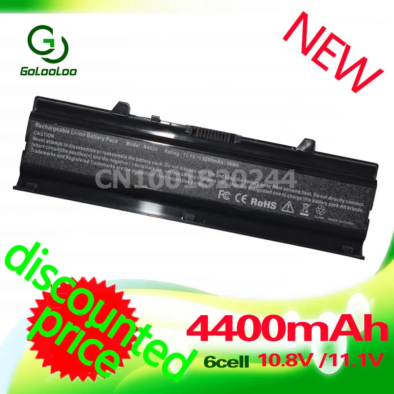 

Golooloo Laptop Battery for dell DELL Inspiron 14V 14VR N4020 N4030 M4010 N4030D M4050 04J99J 0FMHC1 0TKV2V 0W4FYY 0YM5H6 0YPY0T