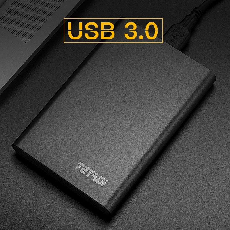 TEYADI E201 Портативный внешний жесткий диск 80 ГБ 120 160 250 500 1 ТБ 2 USB3.0 хранения HDD высокая