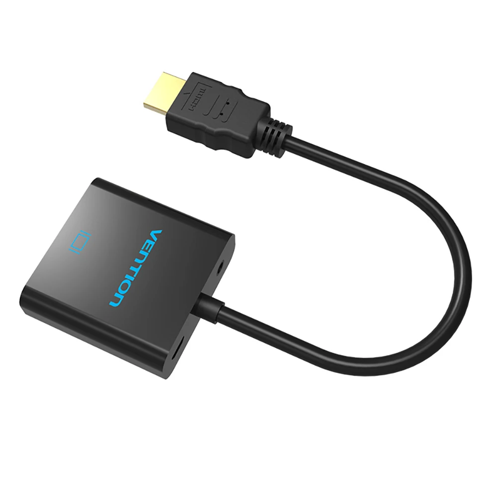 Vention HDMI TO VGA Adapter цифро аналоговый аудио конвертер M/F видео кабель для Xbox 360 PS3 PS4
