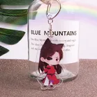 Аниме Tian Guan Ci Fu брелок акриловый мультяшный рисунок автомобильный брелок цепочка Подвески брелки ювелирные изделия аксессуары