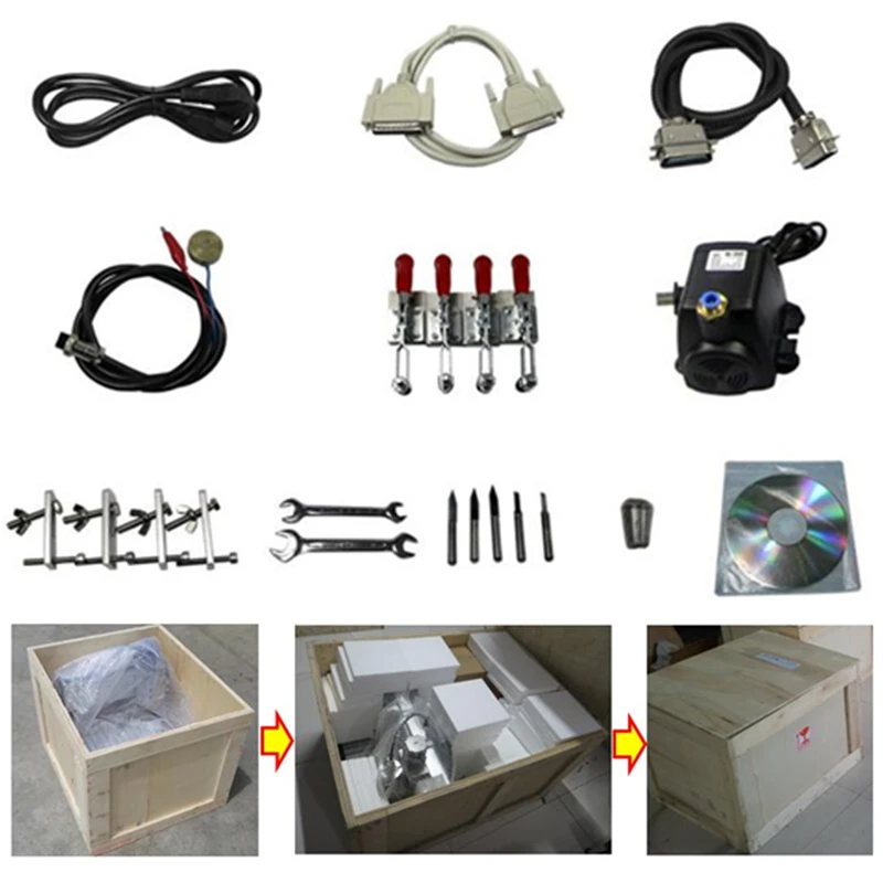 Фрезерный станок с ЧПУ 3040ZH 800 Вт шпинделя фрезерный для DIY хобби по дереву