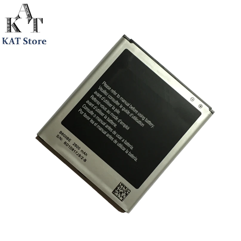 KAT мобильный телефон батареи для Samsung GALAXY S4 I9500 I9502 I9505 I9508 2600 мач литий-ионный