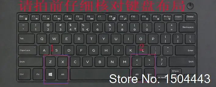 Чехол для клавиатуры ноутбука DEll Inspiron Vostro 14 3442 3000 5000 7000 15 7568 5447 V5459 7447 5448|Чехлы