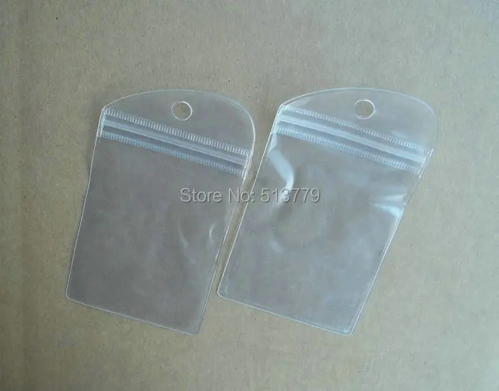 100 шт./лот водонепроницаемый прозрачный самозакрывающийся пластиковый пакет на