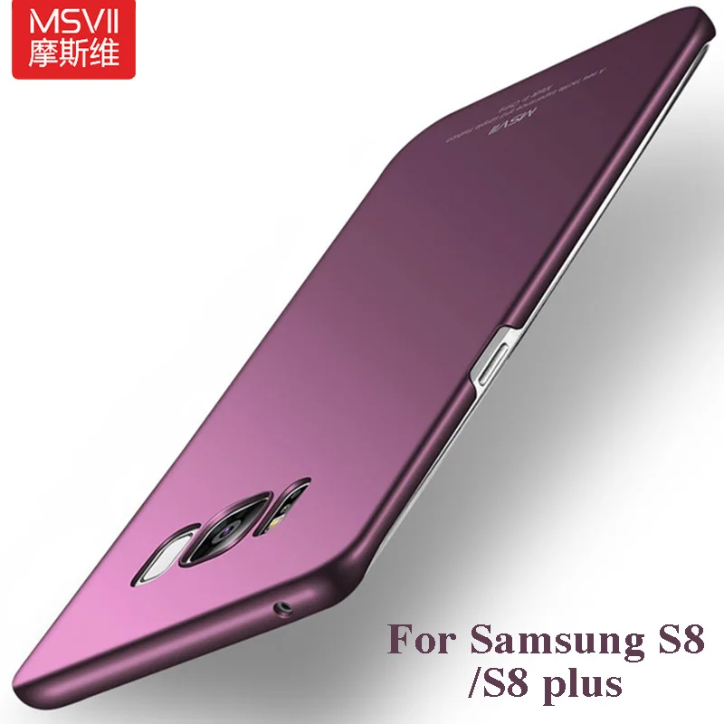 For Samsung Galaxy S7 S8 S9 S10 Case Slim Hard Frosted PC Cover for Plus S6 edge case | Мобильные телефоны и аксессуары