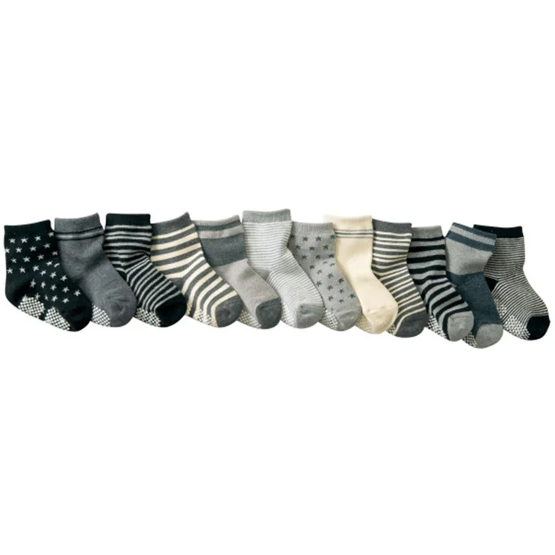 Носки детские Резиновые Нескользящие на возраст 1 3 года|kids socks|girls sockscartoon kids socks |