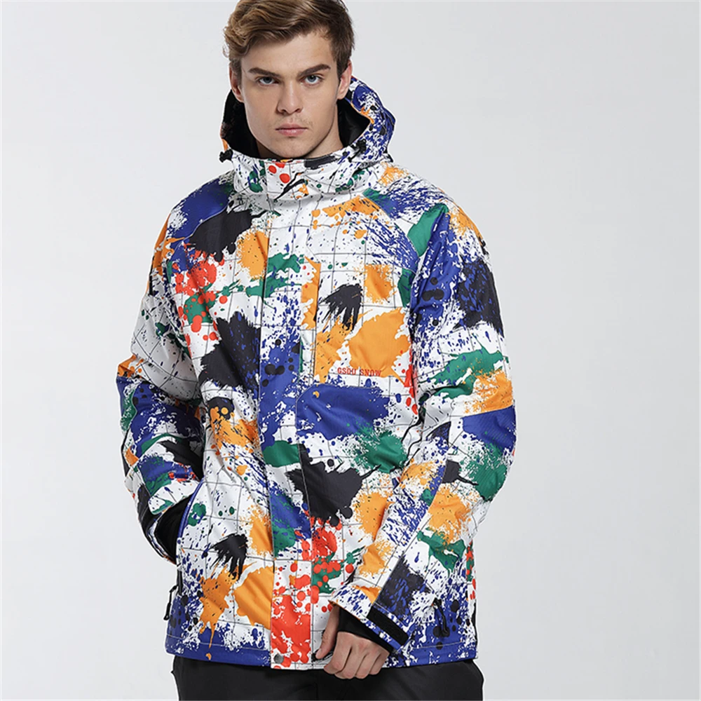 Сноуборд куртка мужская водонепроницаемая ветрозащитная Лыжная очень крутая