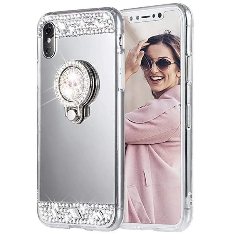 Роскошный блестящий зеркальный чехол Redmi 4A 5A 6A 7A 8A Note 8 7 pro 6 для Xiaomi MI 6X 5 5X A1 A2 4 5S PLUS