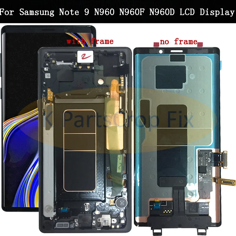 Super AMOLED для Samsung Note 9 N960 N960F N960D жк экран 6 4 дюйма сменный дисплей дигитайзер