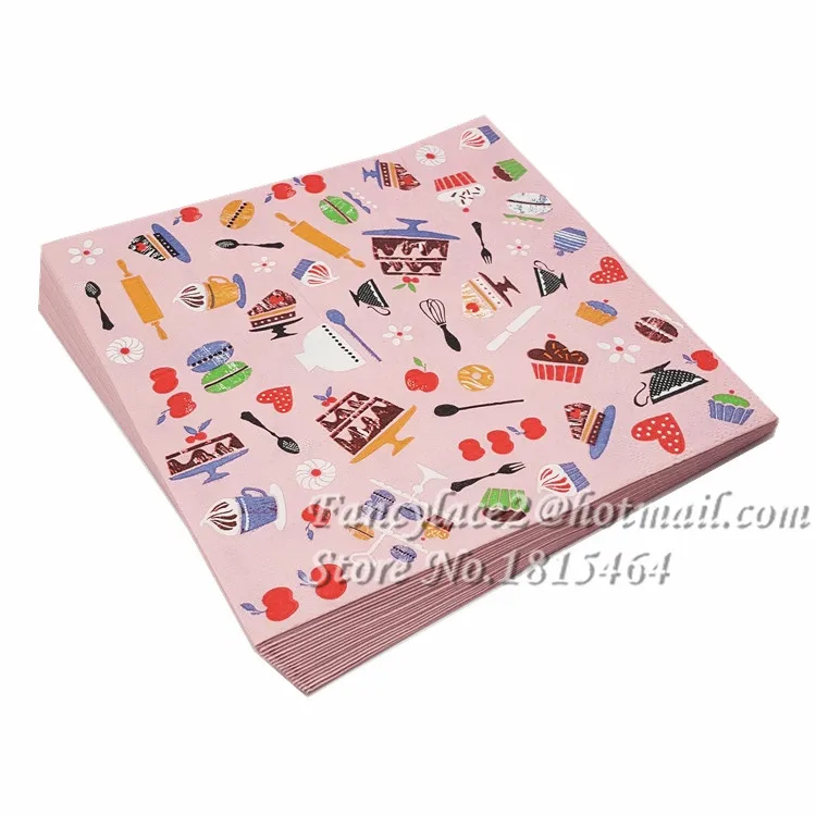 20 шт. бумажные салфетки для украшения отеля ресторана | Дом и сад