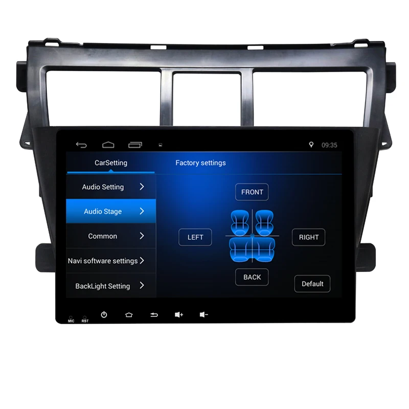 9 &quotчетырехъядерный Android 6 0 1G RAM автомобильное радио для Toyota Vios 2009 2010 2011 2012 2013 с GPS