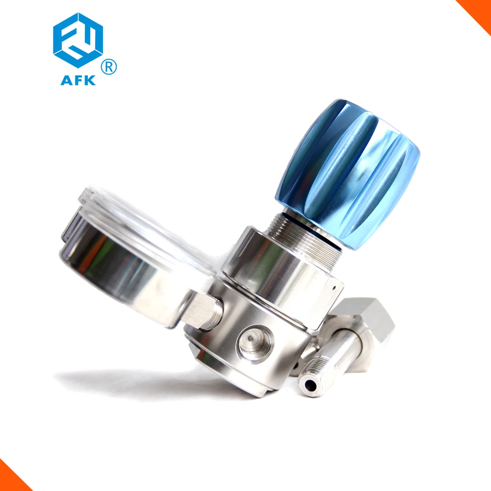 Регулятор давления воздуха из нержавеющей стали 316L 1/4 дюйма|pressure regulator|regulator