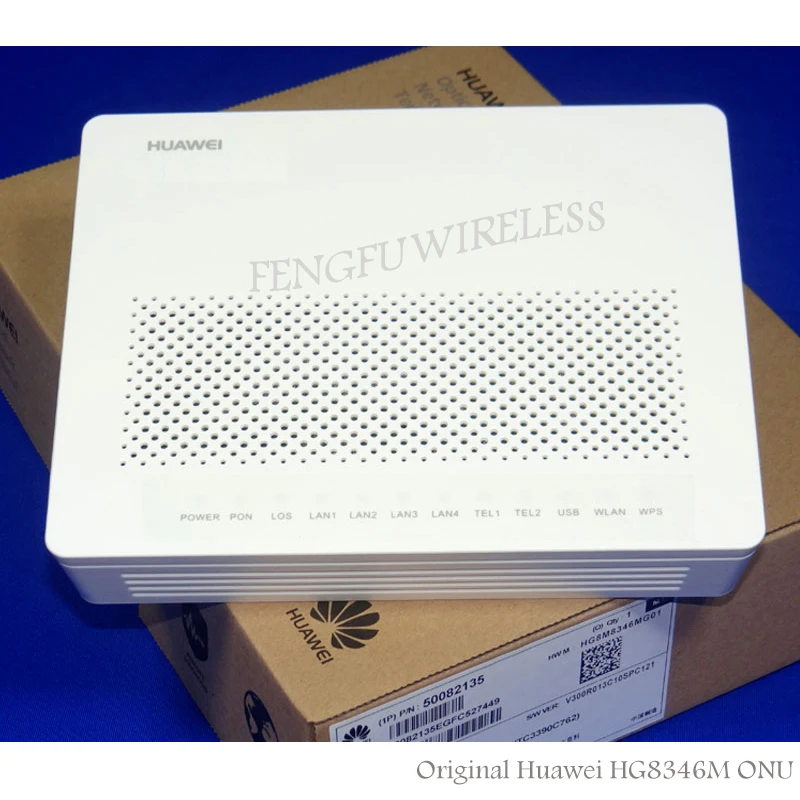Беспроводной GPON терминал ONU SIP HG8346M 2POTS + 4FE USB Wi Fi H.248 и SIF маршрутизатор Echolife