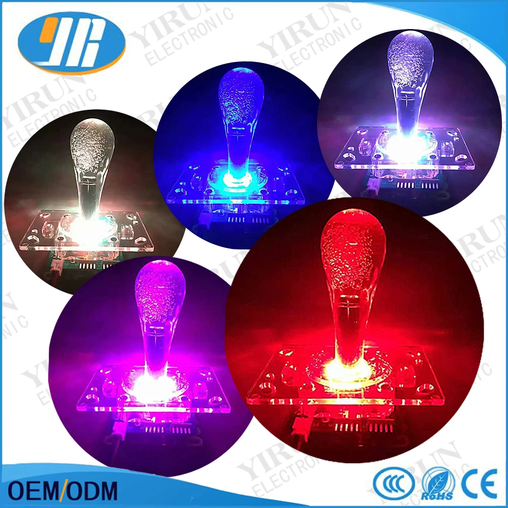 Яркий мигающий светодиодный джойстик Бесплатная доставка от 1 шт. в американском