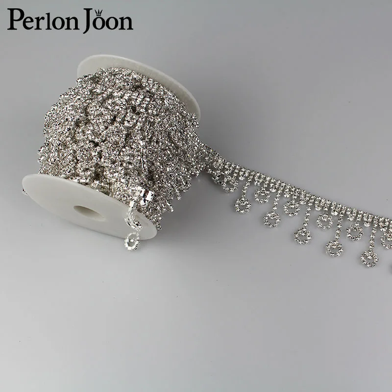 Металлическая цепочка для платьев сумок обуви аксессуаров 1 ярд|5 yard|rhinestone chaincrystal