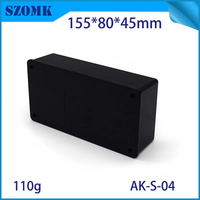 Чехол 4 шт./лот черный женский чехол из искусственного пластика для diy design 155x80x45 мм