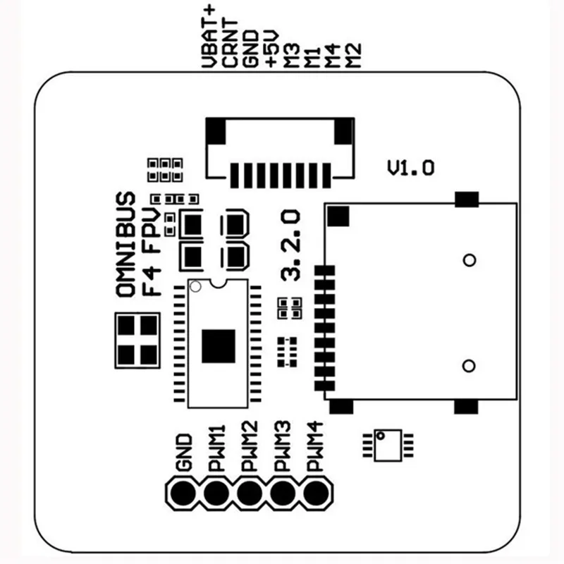 Контроллер полета F4 BetaFlight 3.2.0 OSD STM32F405RGT6 30.5X30.5MM для 180 210 230 FPV гоночного дрона|flight
