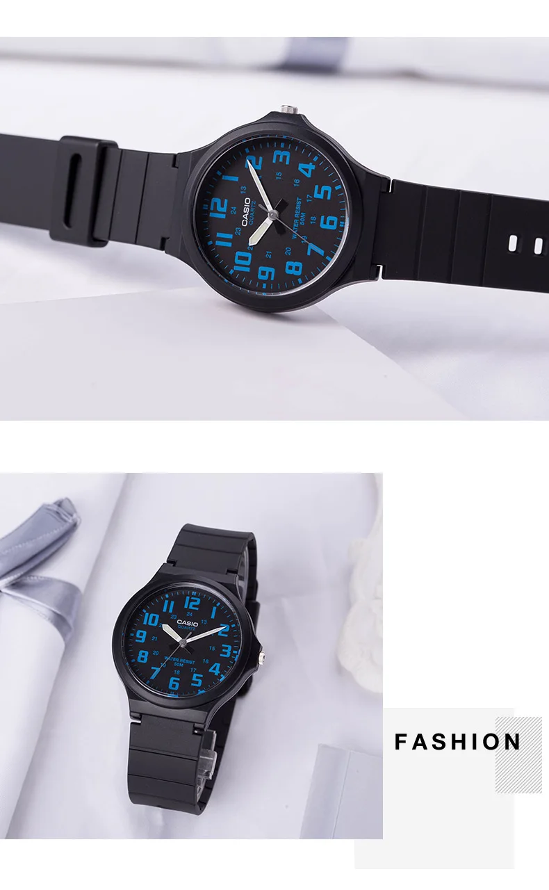Casio Часы Указатель серии модные кварцевые мужские часы MW-240-2B