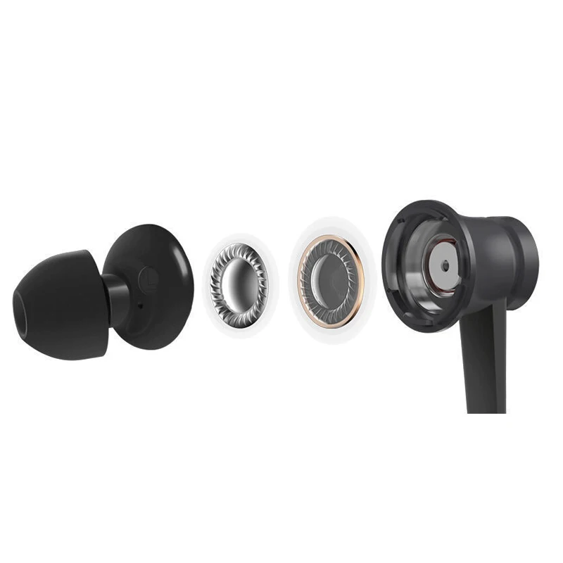 100% original Xiaomi Mi Earphone Piston Basic Version In-Ear 3.5mm with Mic Wire Control for mobile phone | Электроника