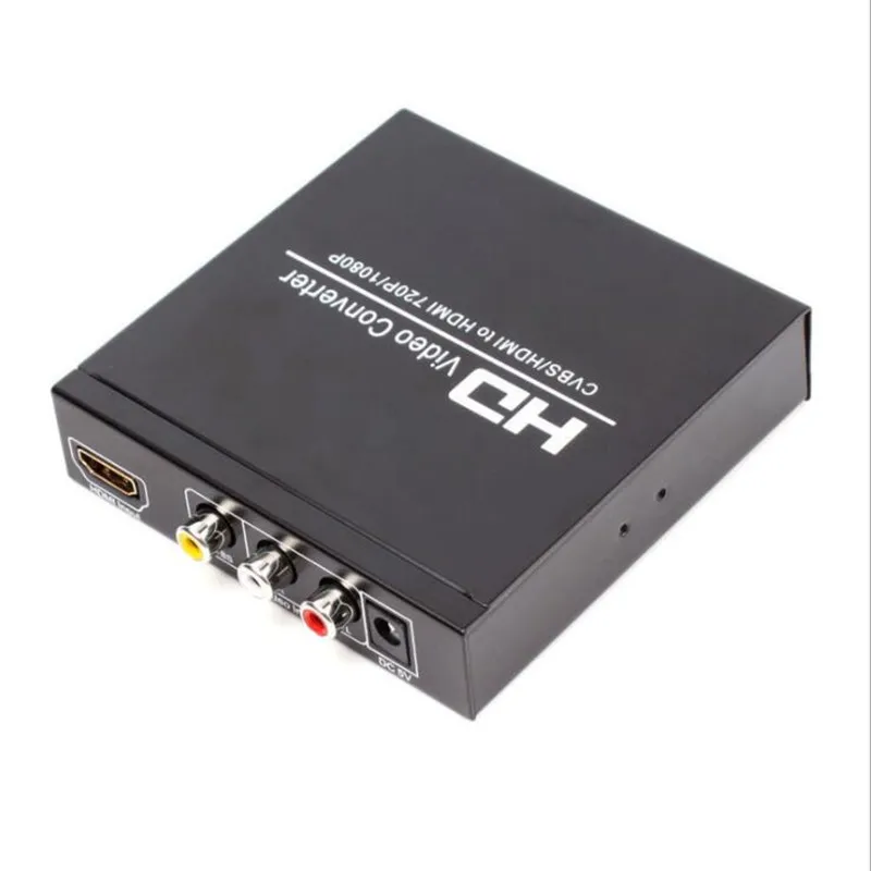 Конвертер AV/HDMI в HDMI 720P 1080P HD видео конвертер монитор для HDTV DVD игровой консоли|av av|av