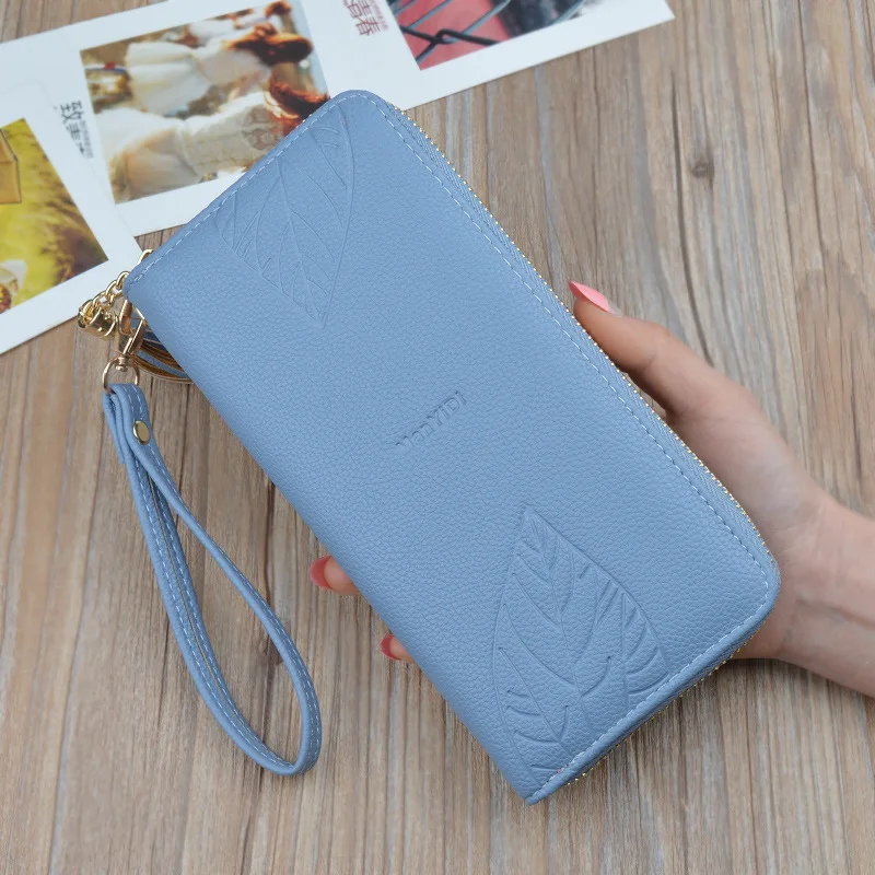 Кошелек женский кожаный Длинный кошелек с кисточками | Багаж и сумки