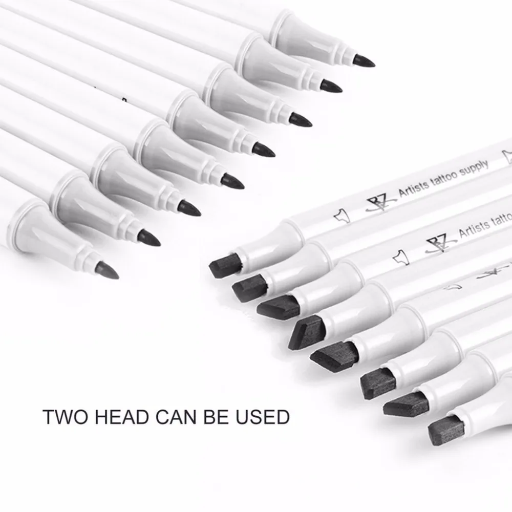 1 шт. водостойкая Перманентная Краска Маркер ручки для рисования татуировки