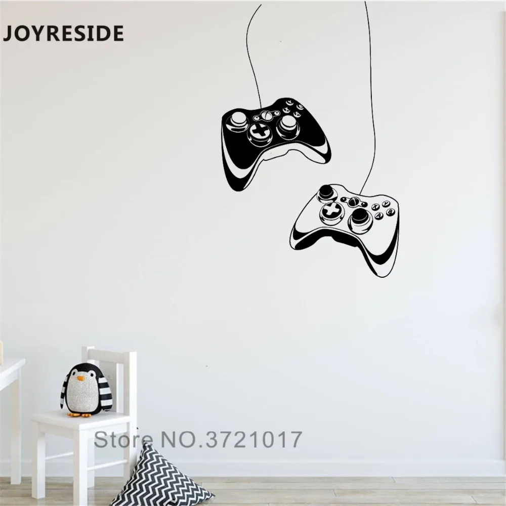Joystay игровая Наклейка на стену для геймера видеоигры настенная наклейка крутой