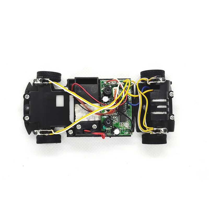 DasMikro нано полный пропорциональный RWD DIY RC шасси для 1/43 1/32 модификации
