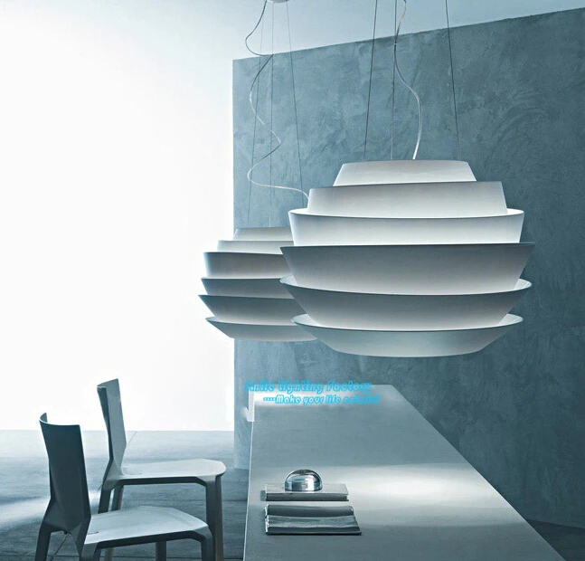 Новый современный простой Стиль подвесные светильники Foscarini Le Soleil красная роза