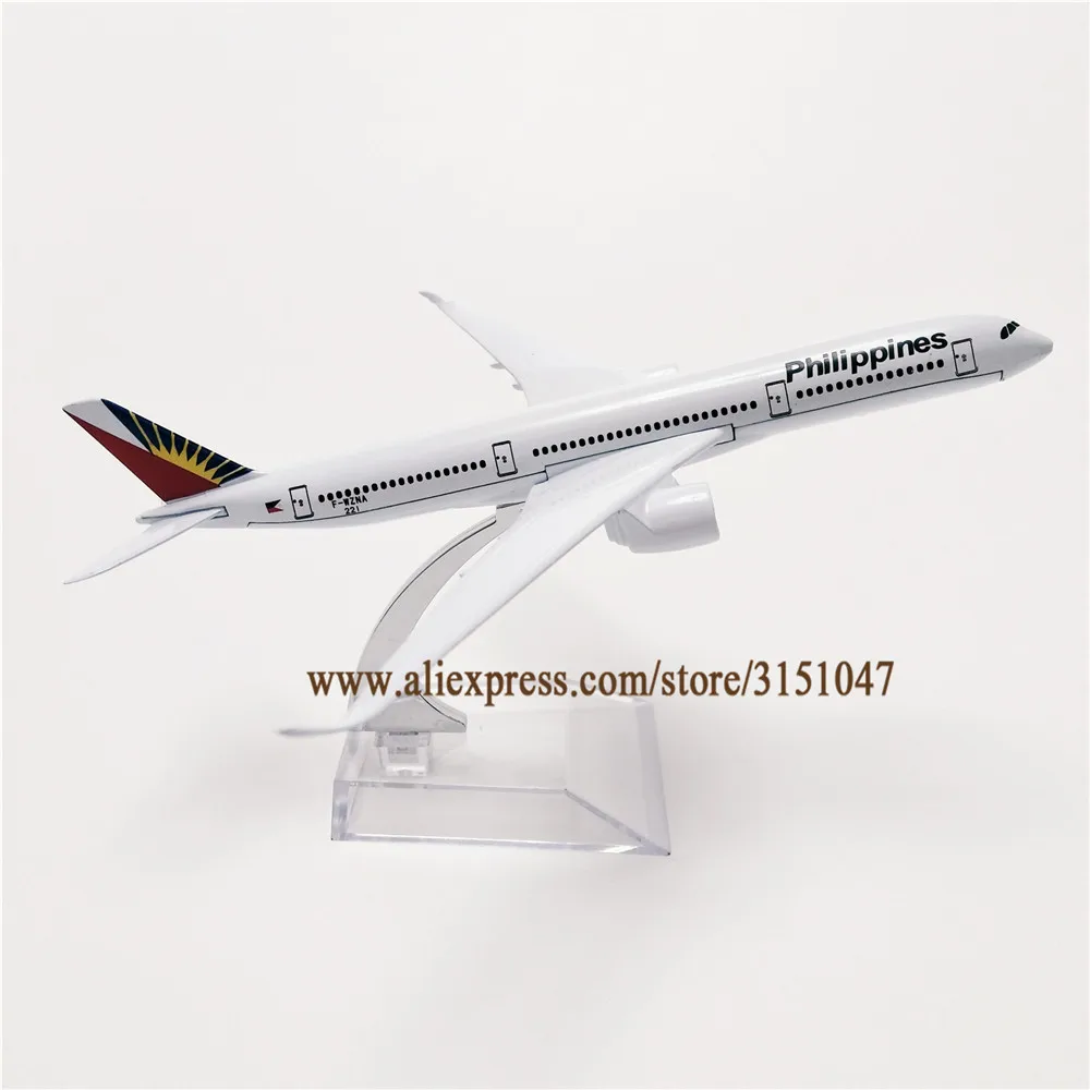 NEW Alloy Metal Air Philippines Airlines A350 Airplane Model Airbus 350 Airways Plane Aircraft Kids Gifts 16cm | Дом и сад