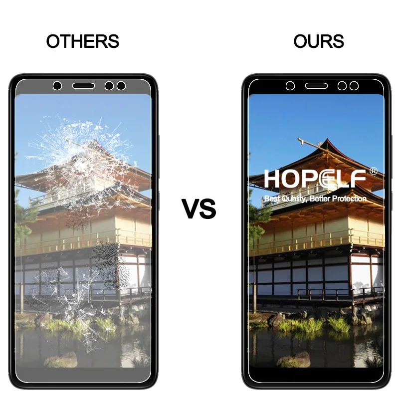 2 шт. защита для экрана HOPELF Xiaomi Redmi Note 5 Pro закаленное стекло на пленке | Мобильные