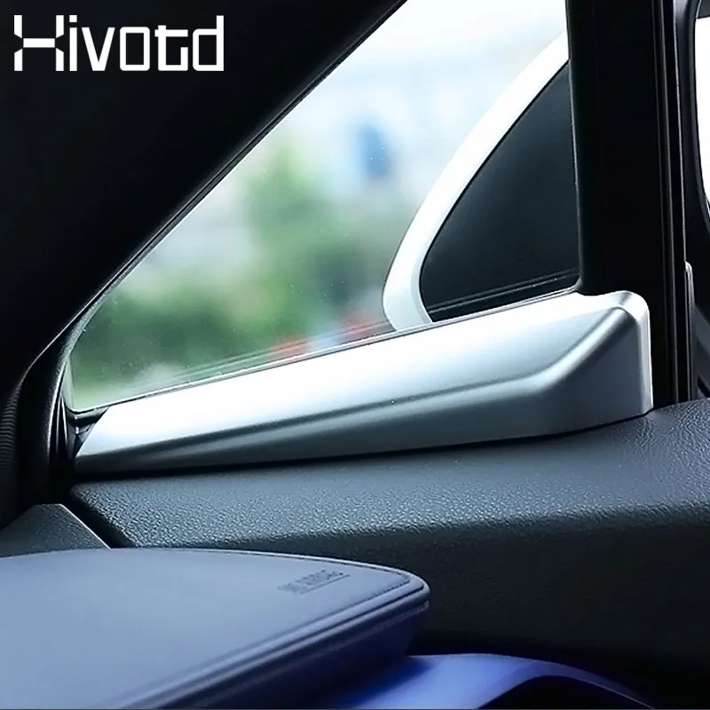 Hivotd для тойота ch-r Toyota C-HR CHR 2020 2019 2018 2017 ABS пластик передняя дверь окно колонна рамка