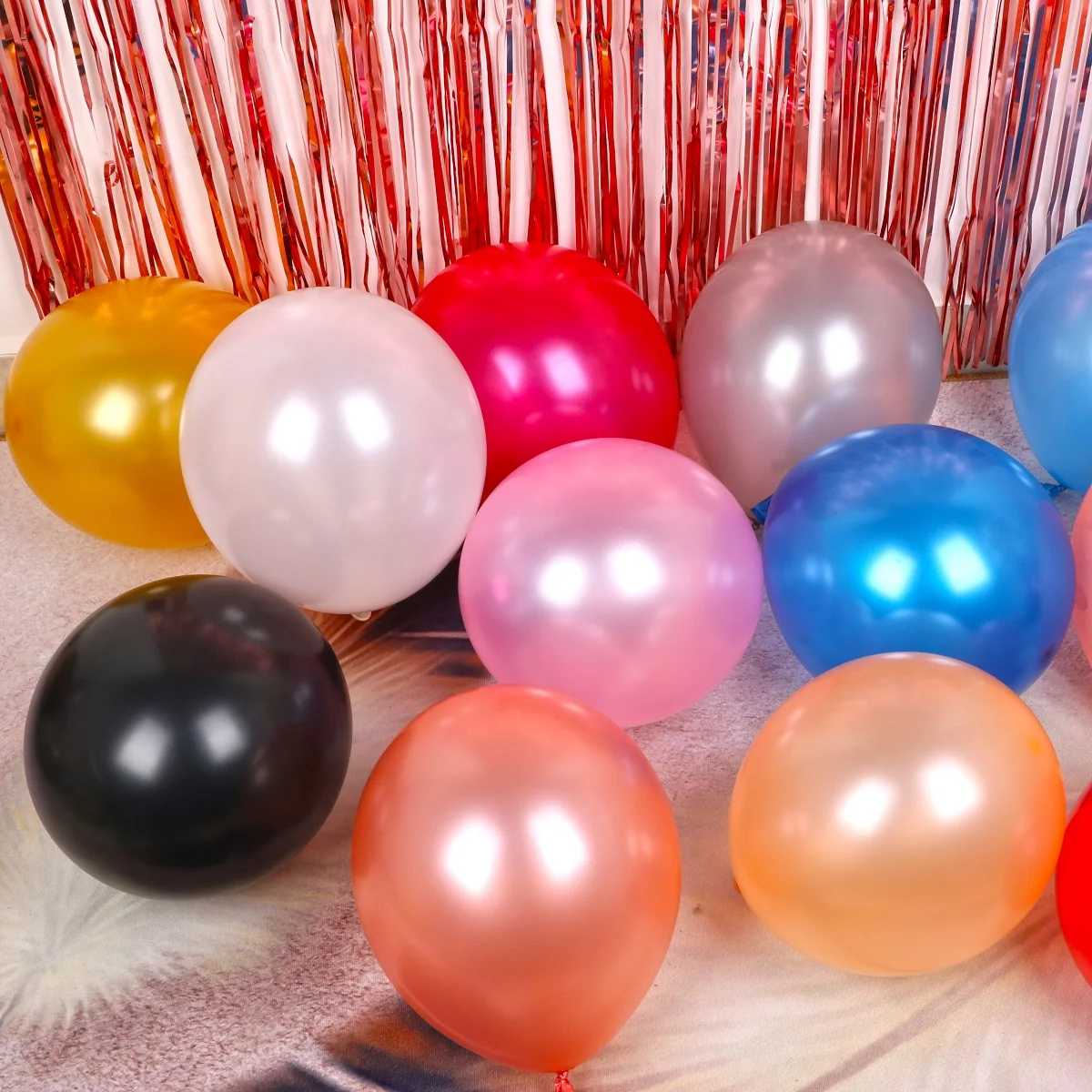 14 шт мульти цвета розового золота воздушные шары с конфетти Happy День Рождения