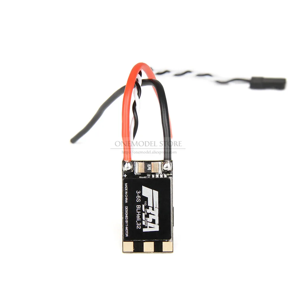 1 шт. высокоэффективный t-двигатель FPV 35A-32bit 3-6S BLHeli_32 mini Ultralight бесщеточный ESC для RC