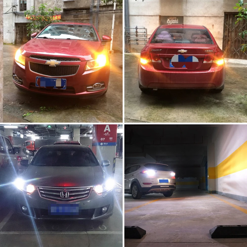 1 комплект нет Hyper флэш мигающий T20 7440 W21W WY21W светодиодный Canbus Ошибка отдельный