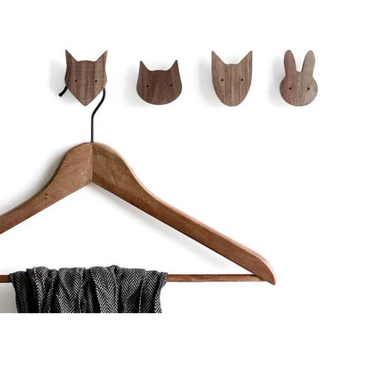 Набор настенных дверей скандинавского дизайна вешалок с крючком крючки для