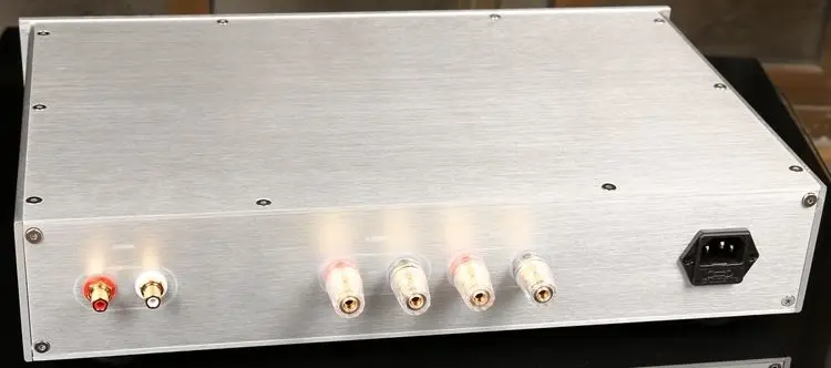 

DIYERZONE Finished NA-2 HIFI Stereo Power Amplifier Base On NAIM NAP200 Auido Amp ( Black )