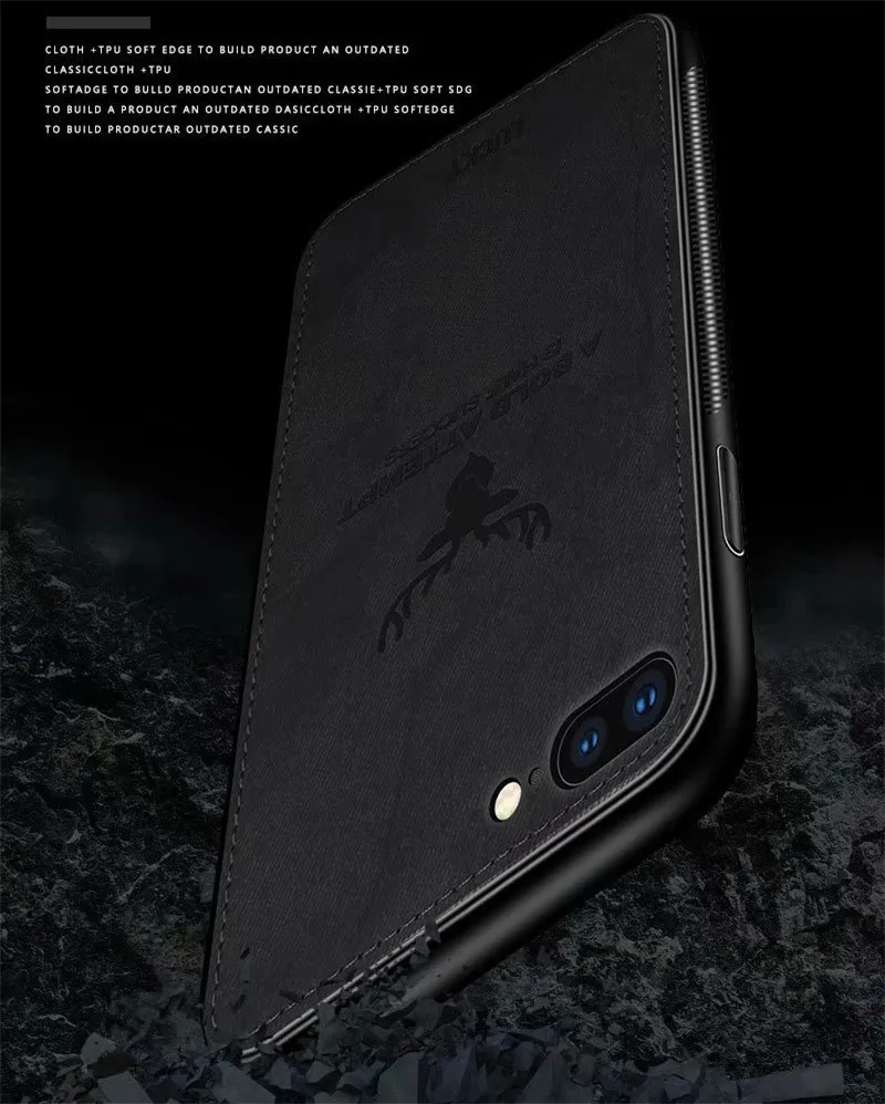 Чехол с оленем, прочный ТПУ чехол для iphone xs max xr x 10, ремешок, чехол с магнитным держателем для iphone 7, 8, 6, 6s plus, 5, SE, 5S, lucky elk