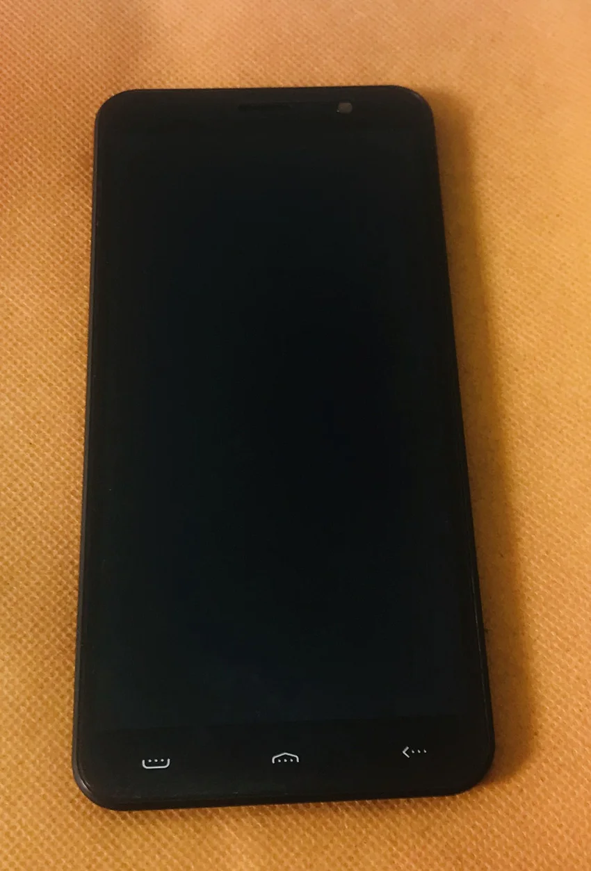 Б/у Оригинальный ЖК-дисплей + сенсорный экран рамка для HOMTOM S16 MTK6580