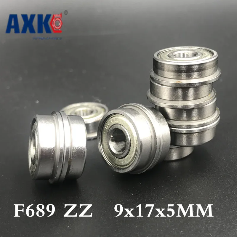 

2021 New Hot Sale Steel Rodamientos Thrust Bearing F689 Zz Abec-1 (10pcs) 9x17x5mm Flanged Ball Bearings F618/9zz